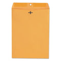 Universal Kraft Clasp Envelope, #90, Square Flap, Clasp/Gummed Closure, 9 x 12, Brown Kraft, 100/Box (UNV35264)